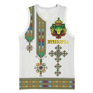 Personalized Ethiopia Lion Of Judah Basketball Jersey Tibeb Style LT9