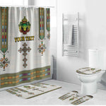 Personalized Ethiopia Lion Of Judah Bathroom Set Tibeb Style