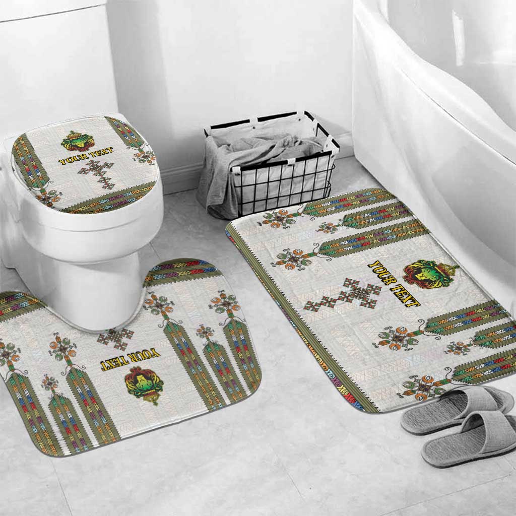 Personalized Ethiopia Lion Of Judah Bathroom Set Tibeb Style