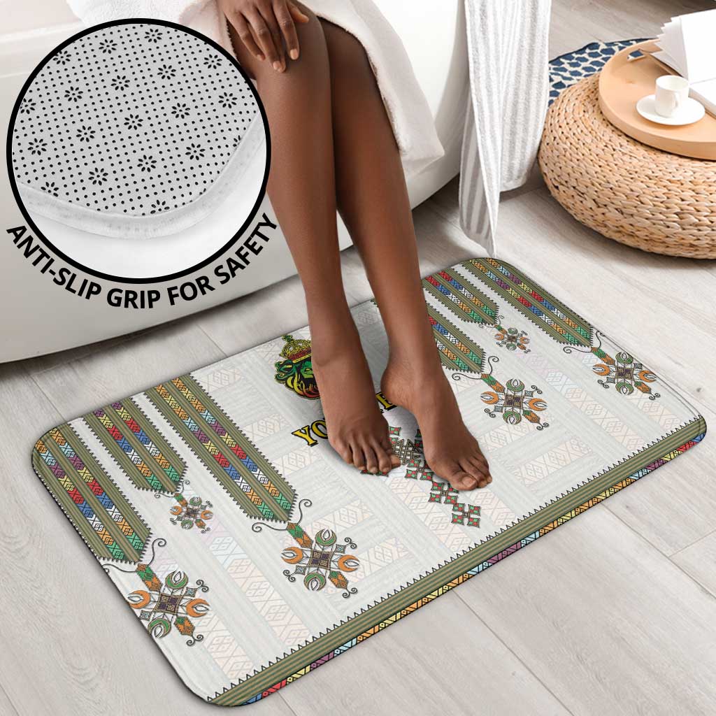 Personalized Ethiopia Lion Of Judah Bathroom Set Tibeb Style