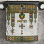 Personalized Ethiopia Lion Of Judah Bedding Set Tibeb Style