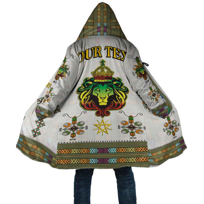 Personalized Ethiopia Lion Of Judah Cloak Tibeb Style