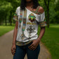 Personalized Ethiopia Lion Of Judah Cross Shoulder Shirt Tibeb Style