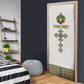 Personalized Ethiopia Lion Of Judah Door Cover Tibeb Style