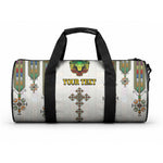 Personalized Ethiopia Lion Of Judah Duffle Bag Tibeb Style