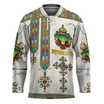 Personalized Ethiopia Lion Of Judah Hockey Jersey Tibeb Style