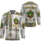 Personalized Ethiopia Lion Of Judah Hockey Jersey Tibeb Style
