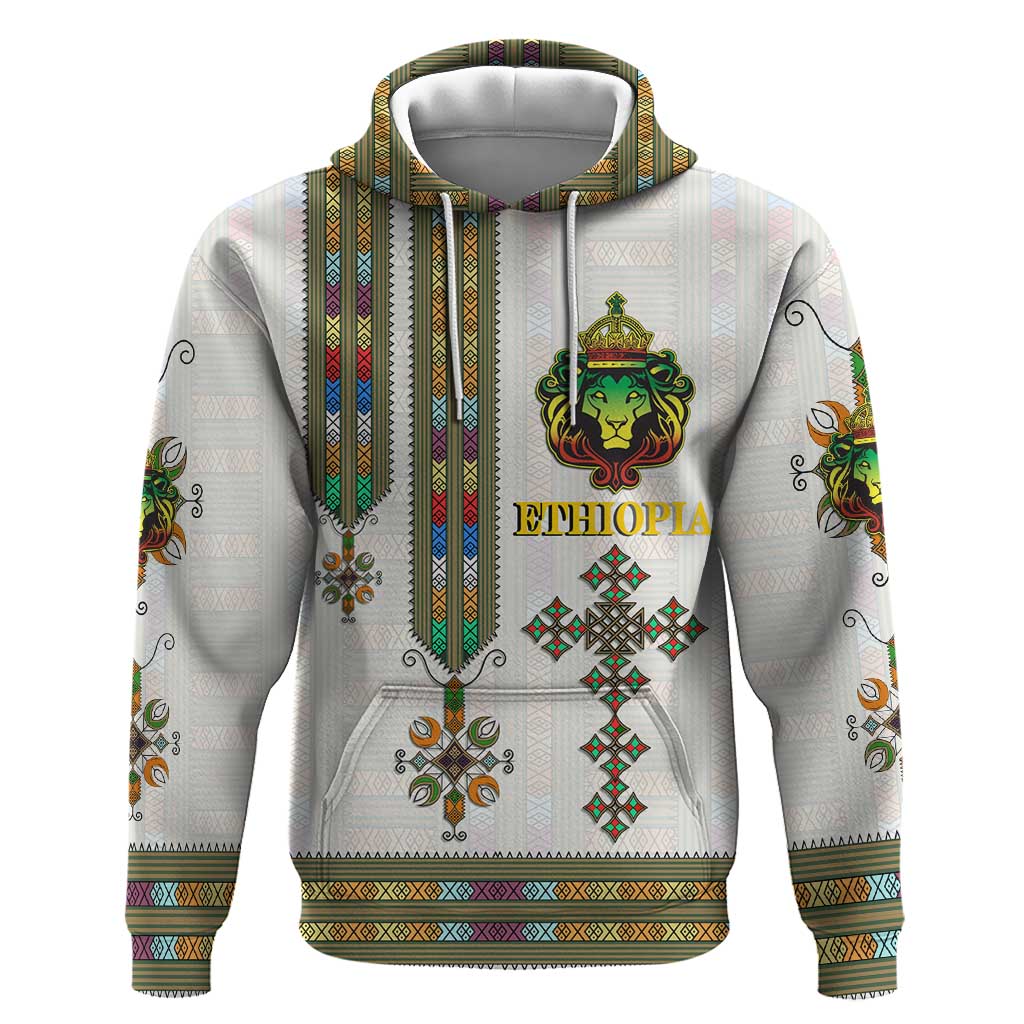 Personalized Ethiopia Lion Of Judah Hoodie Tibeb Style