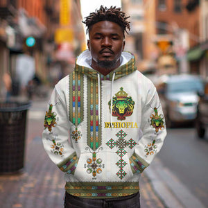 Personalized Ethiopia Lion Of Judah Hoodie Tibeb Style