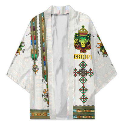 Personalized Ethiopia Lion Of Judah Kimono Tibeb Style