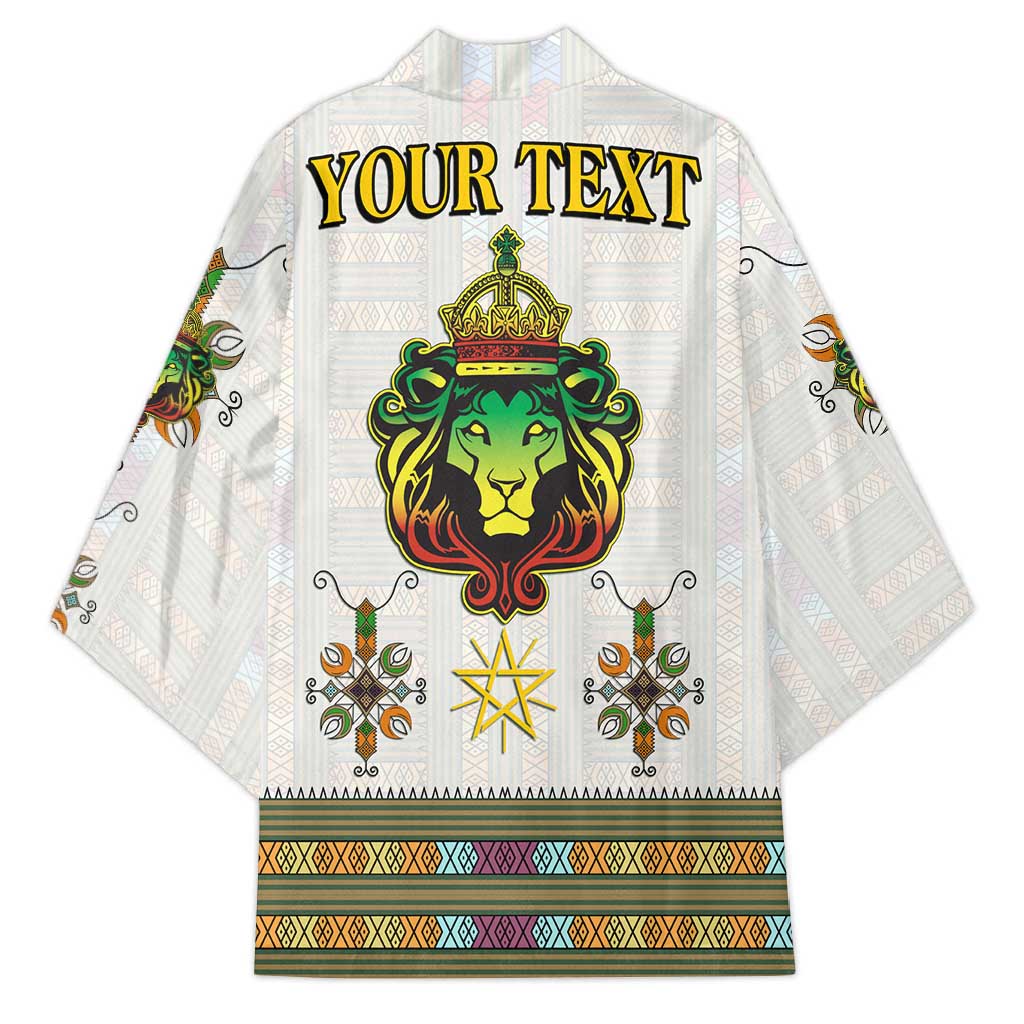 Personalized Ethiopia Lion Of Judah Kimono Tibeb Style