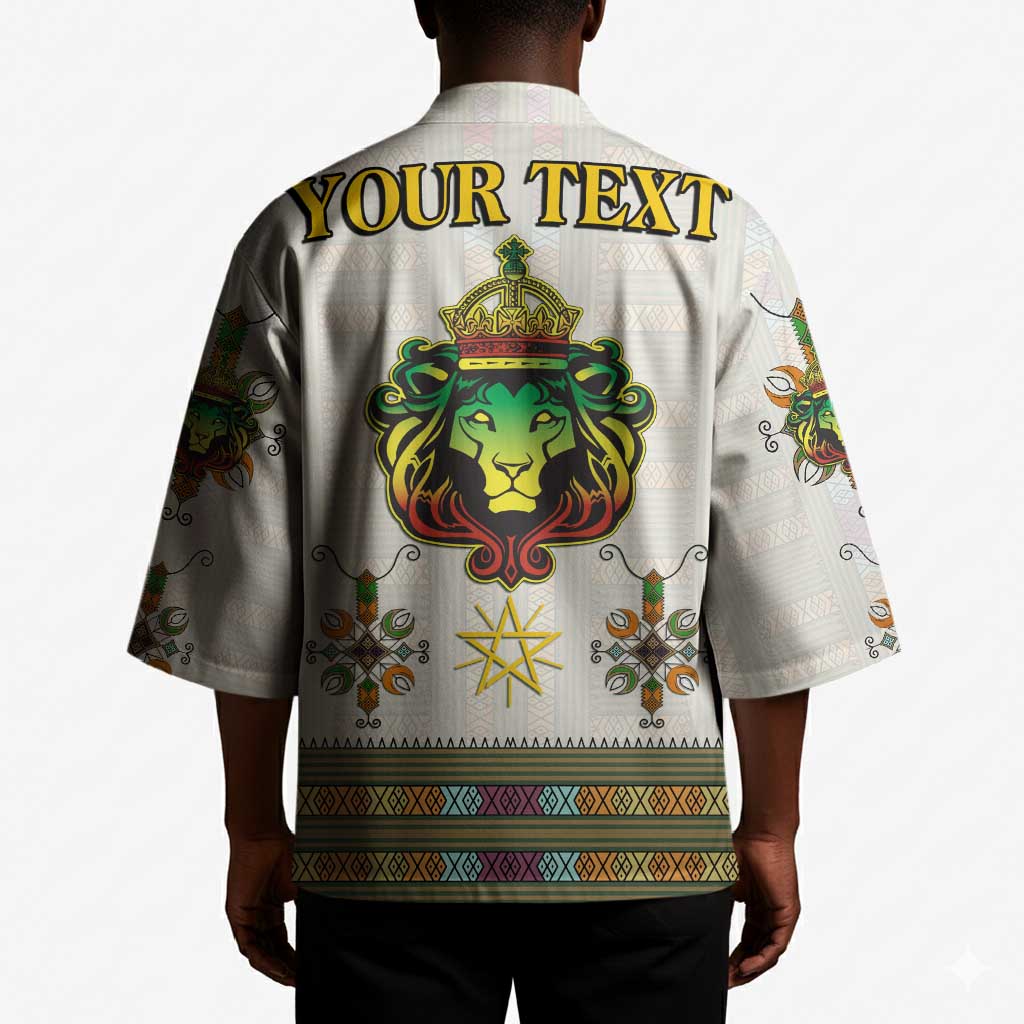 Personalized Ethiopia Lion Of Judah Kimono Tibeb Style