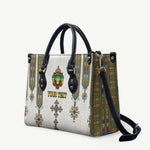 Personalized Ethiopia Lion Of Judah Leather Bag Tibeb Style