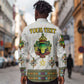 Personalized Ethiopia Lion Of Judah Long Sleeve Button Shirt Tibeb Style