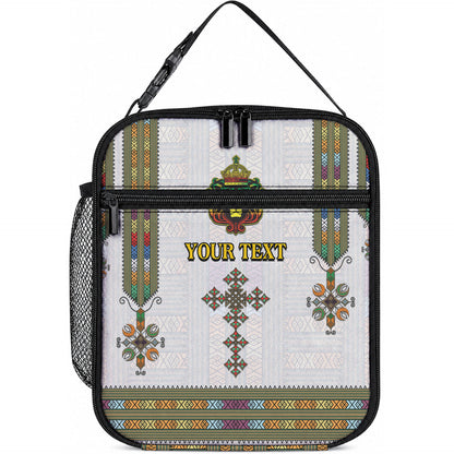 Personalized Ethiopia Lion Of Judah Lunch Bag Tibeb Style