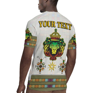 Personalized Ethiopia Lion Of Judah Rugby Jersey Tibeb Style