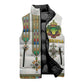 Personalized Ethiopia Lion Of Judah Sleeveless Puffer Jacket Tibeb Style