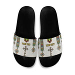 Personalized Ethiopia Lion Of Judah Slide Sandals Tibeb Style