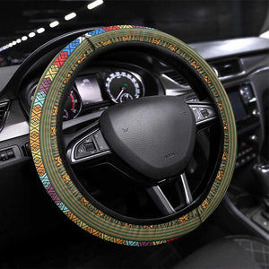 Ethiopia Lion Of Judah Steering Wheel Cover Tibeb Style