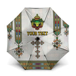 Personalized Ethiopia Lion Of Judah Umbrella Tibeb Style