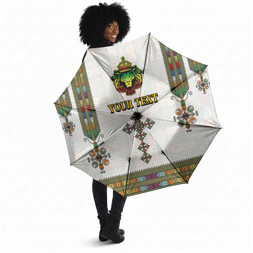 Personalized Ethiopia Lion Of Judah Umbrella Tibeb Style