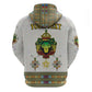 Personalized Ethiopia Lion Of Judah Zip Hoodie Tibeb Style