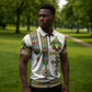 Personalized Ethiopia Lion Of Judah Zipper Polo Shirt Tibeb Style
