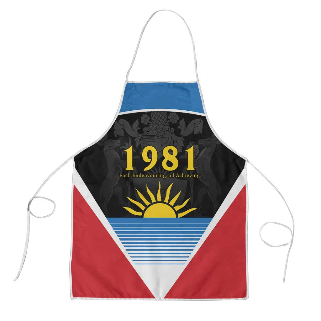‎Afro-Antiguans and Barbudans 1981 Apron Each Endeavouring All Achieving