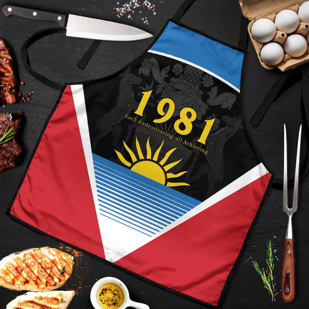 ‎Afro-Antiguans and Barbudans 1981 Apron Each Endeavouring All Achieving