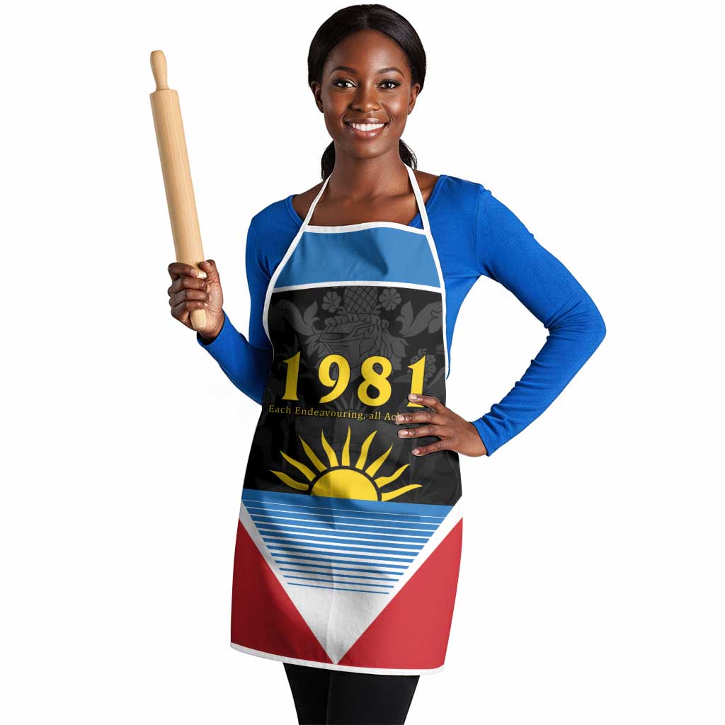 ‎Afro-Antiguans and Barbudans 1981 Apron Each Endeavouring All Achieving