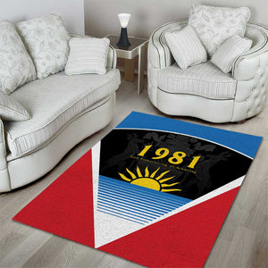 ‎Afro-Antiguans and Barbudans 1981 Area Rug Each Endeavouring All Achieving