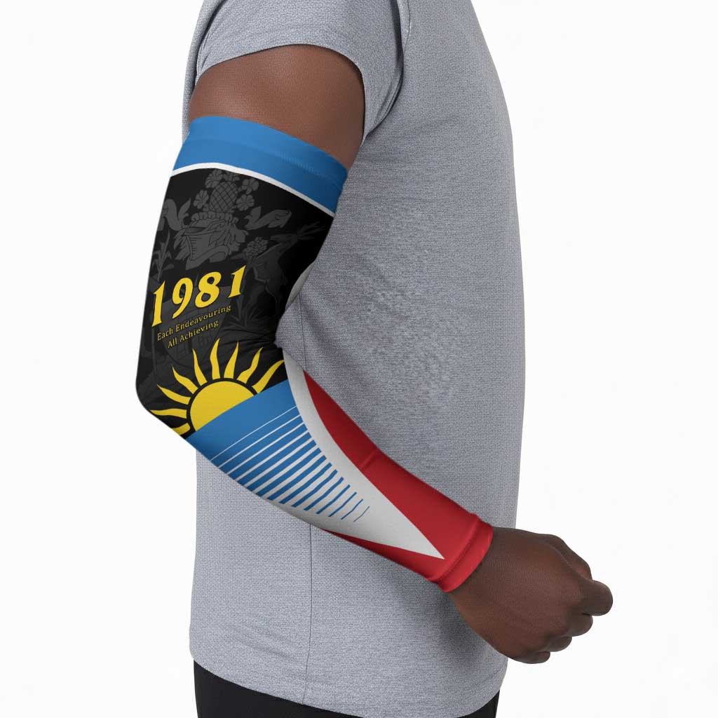 ‎Afro-Antiguans and Barbudans 1981 Arm Sleeves Each Endeavouring All Achieving