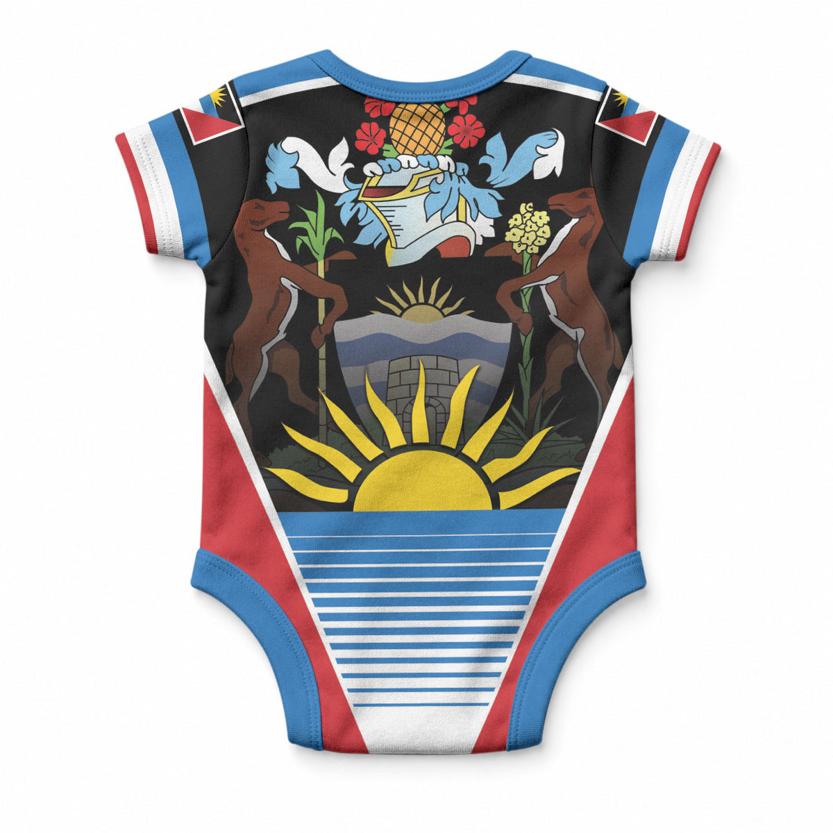 ‎Afro-Antiguans and Barbudans 1981 Baby Onesie Each Endeavouring All Achieving