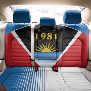 ‎Afro-Antiguans and Barbudans 1981 Back Car Seat Cover Each Endeavouring All Achieving