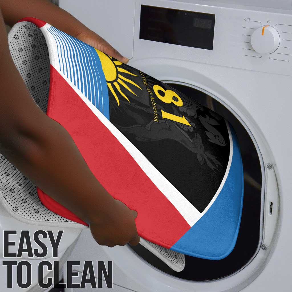 ‎Afro-Antiguans and Barbudans 1981 Bathroom Set Each Endeavouring All Achieving