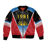 ‎Afro-Antiguans and Barbudans 1981 Bomber Jacket Each Endeavouring All Achieving