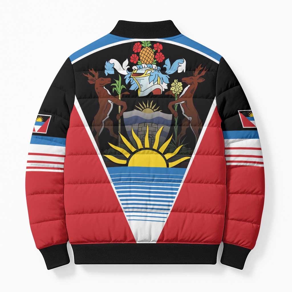 ‎Afro-Antiguans and Barbudans 1981 Bomber Puffer Jacket Each Endeavouring All Achieving
