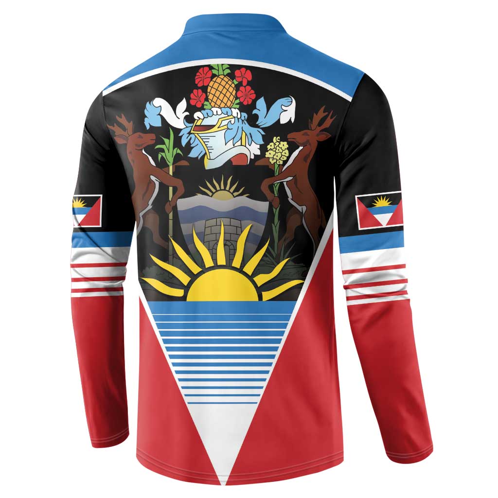 ‎Afro-Antiguans and Barbudans 1981 Button Sweatshirt Each Endeavouring All Achieving