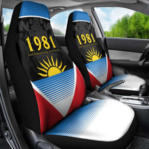 ‎Afro-Antiguans and Barbudans 1981 Car Seat Cover Each Endeavouring All Achieving