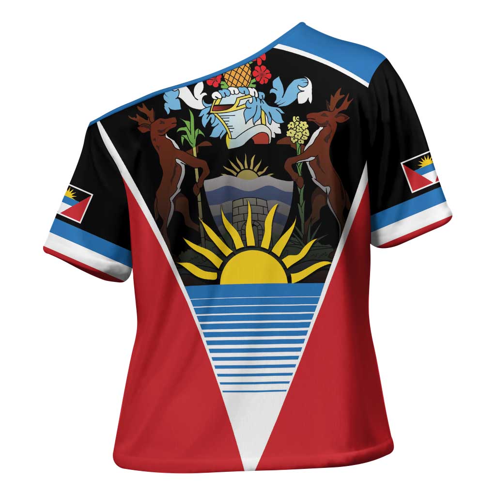 ‎Afro-Antiguans and Barbudans 1981 Cross Shoulder Shirt Each Endeavouring All Achieving
