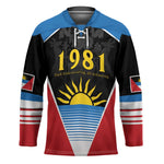 ‎Afro-Antiguans and Barbudans 1981 Hockey Jersey Each Endeavouring All Achieving