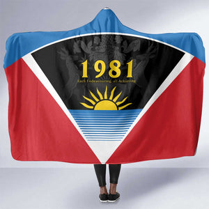 ‎Afro-Antiguans and Barbudans 1981 Hooded Blanket Each Endeavouring All Achieving