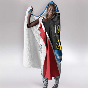 ‎Afro-Antiguans and Barbudans 1981 Hooded Blanket Each Endeavouring All Achieving