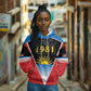 ‎Afro-Antiguans and Barbudans 1981 Hoodie Each Endeavouring All Achieving