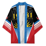 ‎Afro-Antiguans and Barbudans 1981 Kimono Each Endeavouring All Achieving