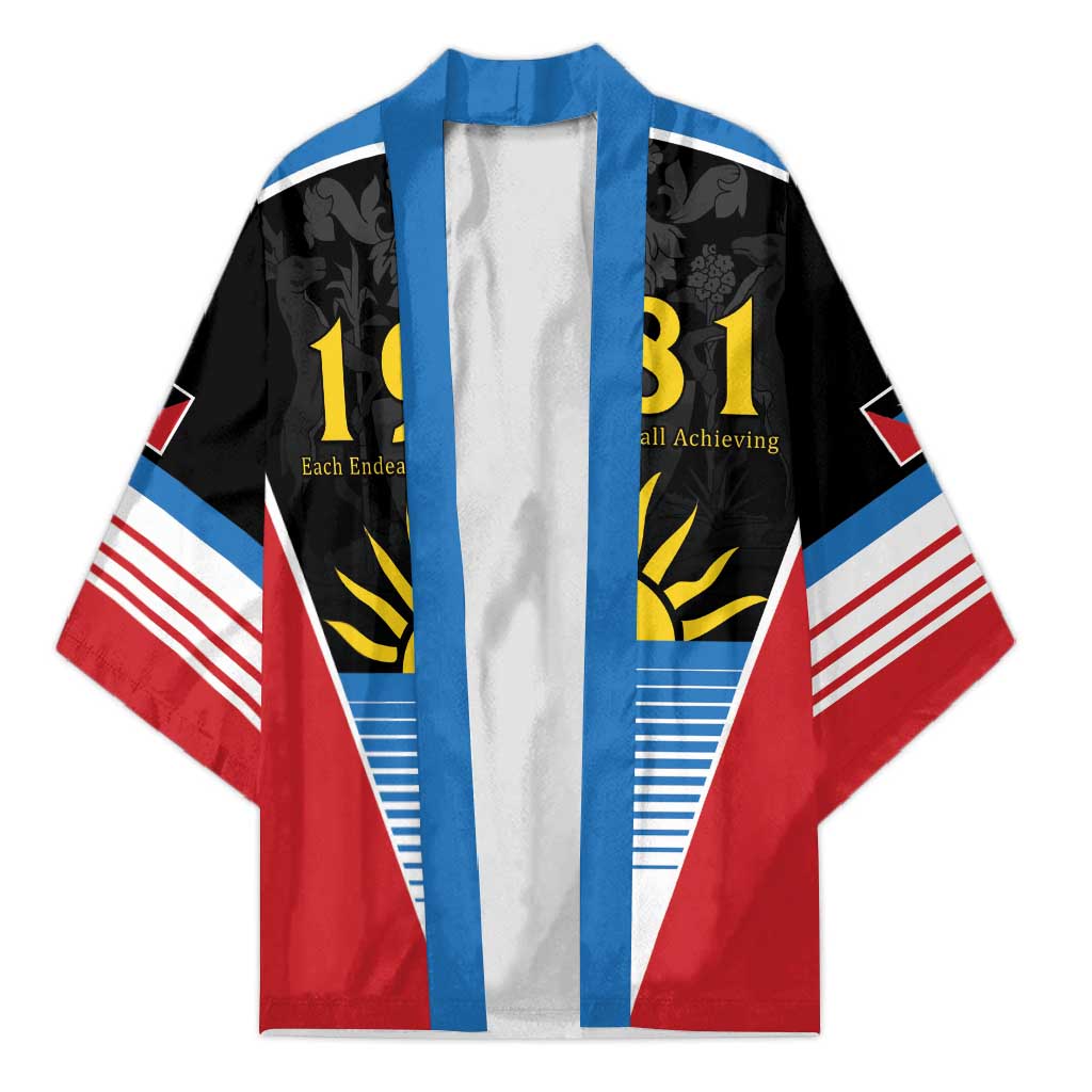 ‎Afro-Antiguans and Barbudans 1981 Kimono Each Endeavouring All Achieving