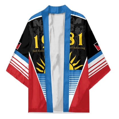 ‎Afro-Antiguans and Barbudans 1981 Kimono Each Endeavouring All Achieving