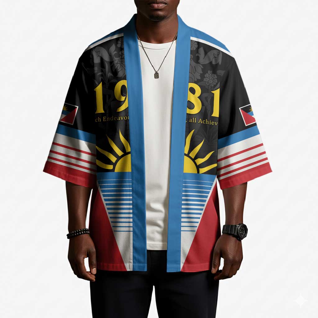 ‎Afro-Antiguans and Barbudans 1981 Kimono Each Endeavouring All Achieving
