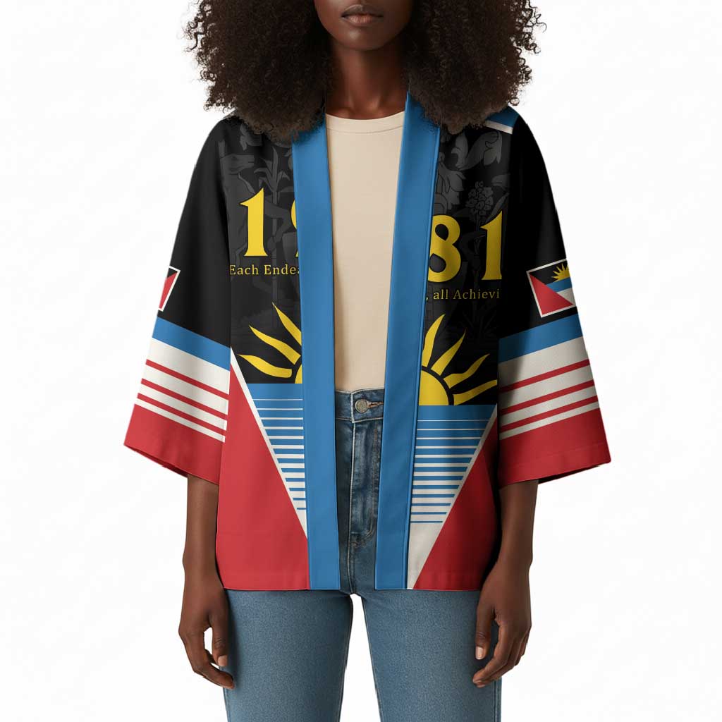 ‎Afro-Antiguans and Barbudans 1981 Kimono Each Endeavouring All Achieving