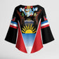 ‎Afro-Antiguans and Barbudans 1981 Kimono Sleeve Blouse Each Endeavouring All Achieving